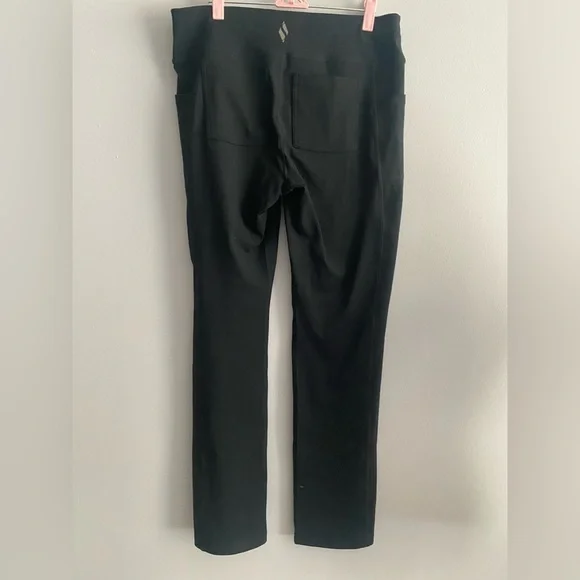 Skechers Black Women's Straight-Leg Ponte Pants - Picture 2 of 5